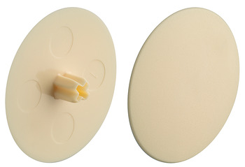 Hafele Заглушка для Hafele Maxifix, бежевая, упаковка - 10 штук, 262.87.490