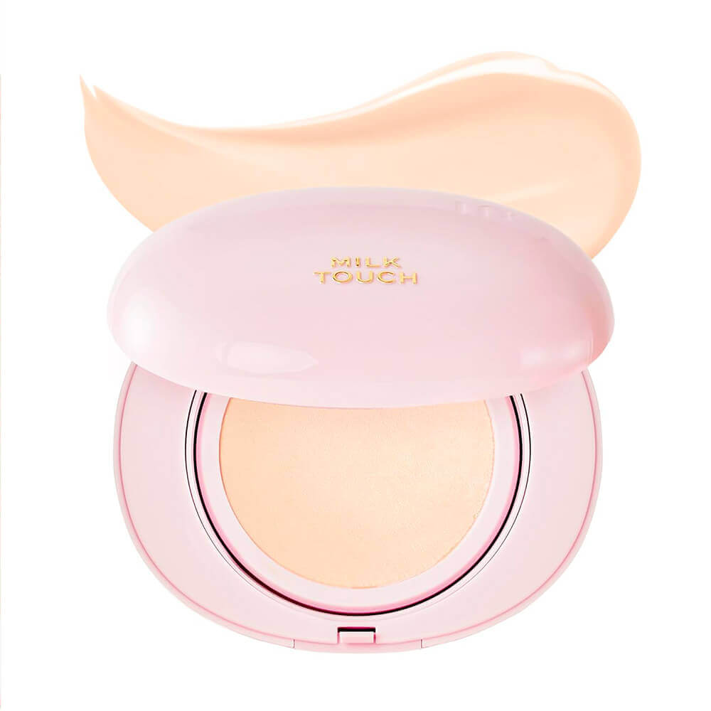 Кушон с сияющим финишем Milk Touch All-day Skin Fit Milky Glow Cushion SPF50+ PA++++ 15N Fair Ivory